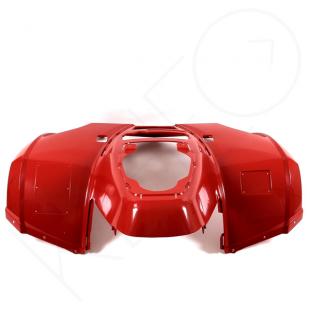 Carrosserie avant rouge