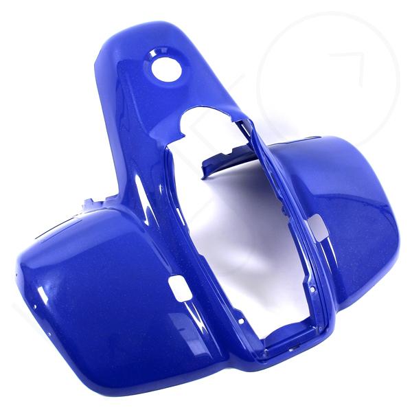 Carrosserie avant bleue