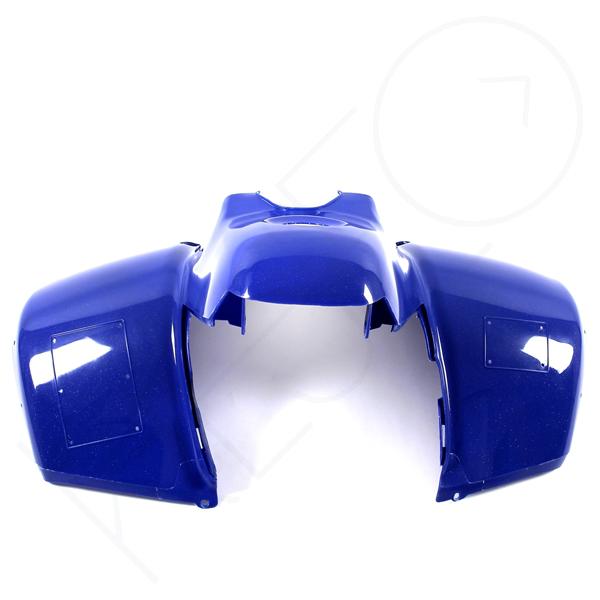 Carrosserie avant bleue