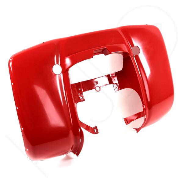 Aile arriere rouge