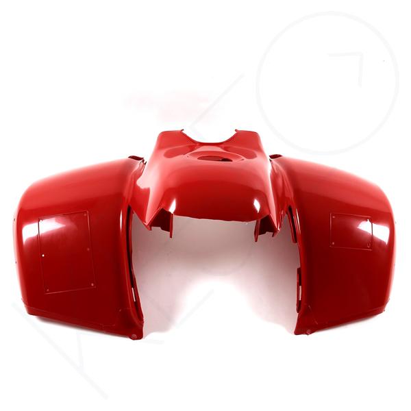 Carrosserie avant rouge