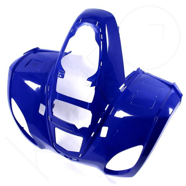 Carrosserie avant bleue
