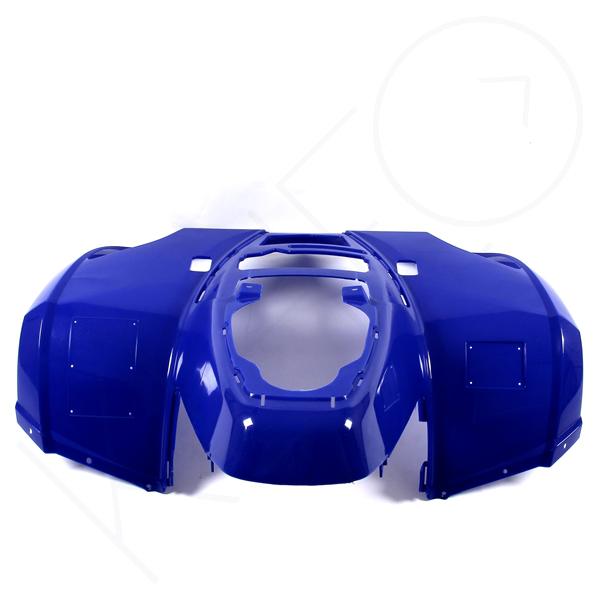 Carrosserie avant bleue