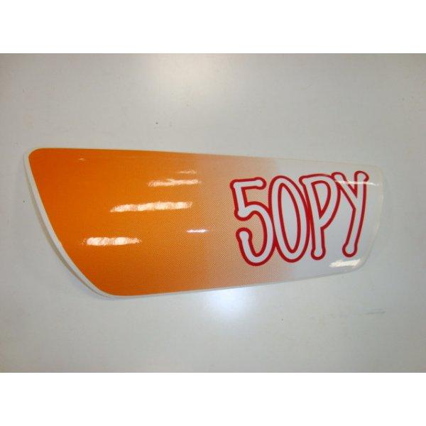 COTE GAUCHE ORANGE OUISTI 50