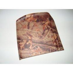 GARDE BOUE DROIT CAMOUFLAGE BRUN