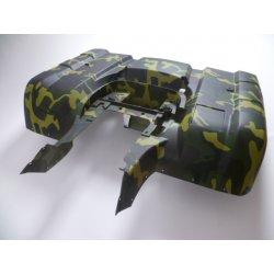 CARROSSERIE ARRIERE CAMOUFLAGE VERT