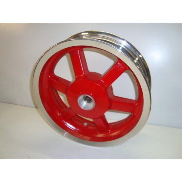 JANTE ROUGE BORD POLI