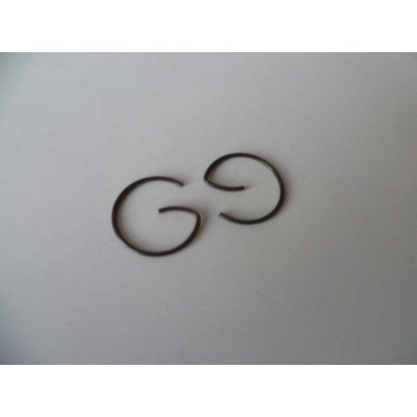JEU DE DEUX CIRCLIPS D'AXE DE PISTON