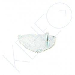 Plaque de carburateur bride