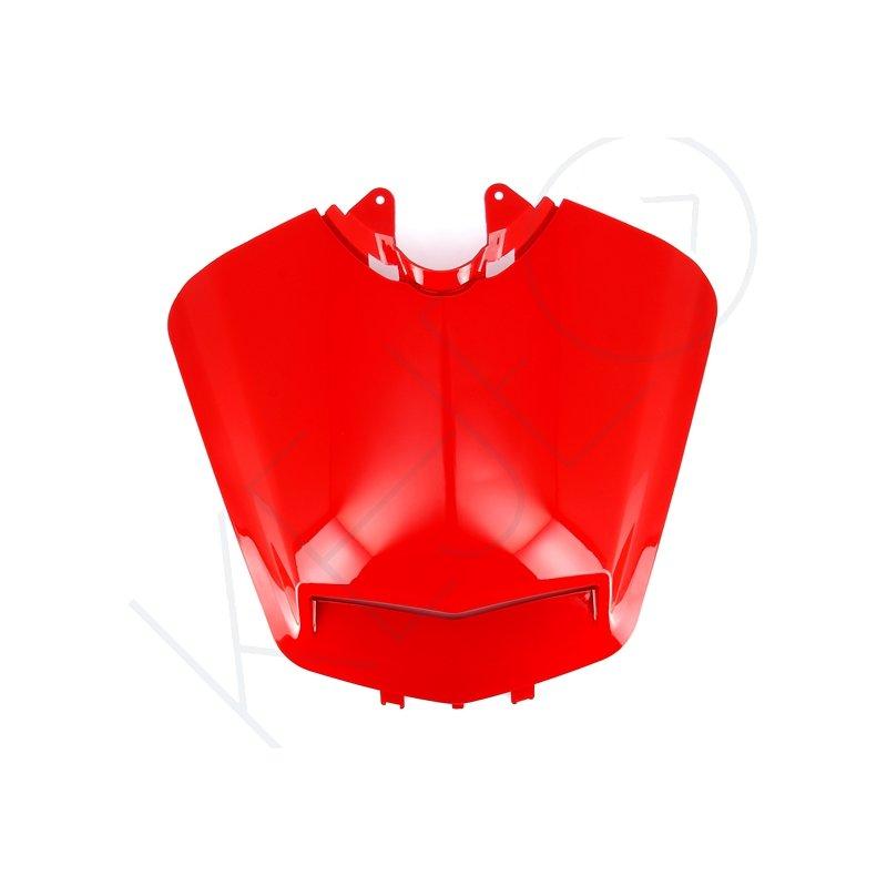 Capot avant rouge