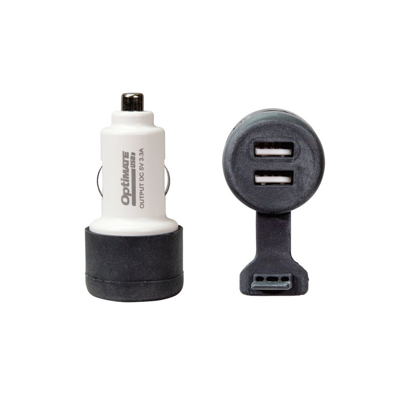 O-106 Chargeur USB 2 sorties (allume-cigare)  T106