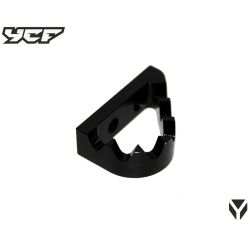 EMBOUT DE PEDALE DE FREIN ARRIERE ALUMINIUM NOIR