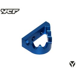 EMBOUT DE PEDALE DE FREIN ARRIERE ALUMINIUM BLEU