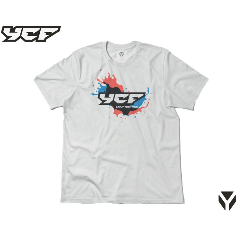 T-SHIRT YCF BLANC 2022 TAILLE XL