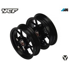 ROUES ALU SUPERMOTO 10 POUCES YC110-0625-01-BK