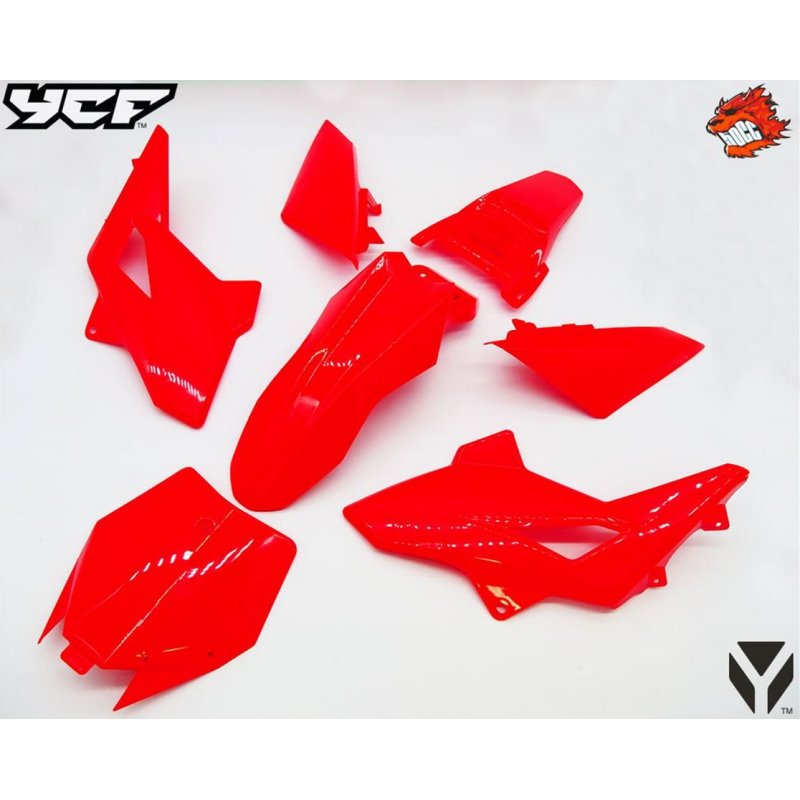 KIT PLASTIQUE YCF 50 2022 ROUGE KPYCF50-02RD