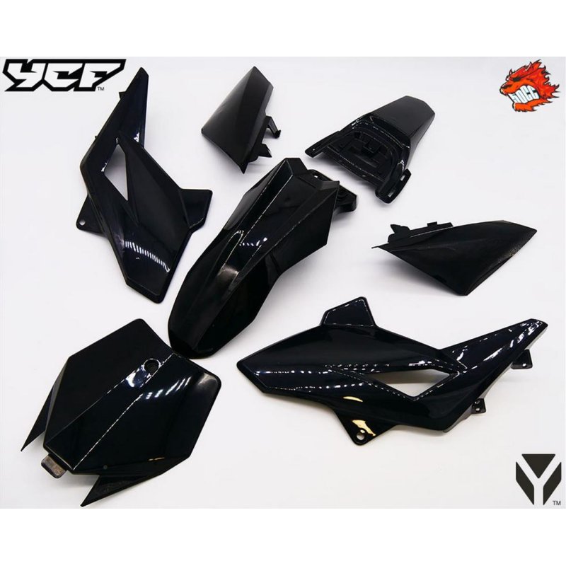KIT PLASTIQUE YCF 50 2022 NOIR KPYCF50-02BK