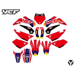 KIT DECO RACING 2022 - LITE/ START/ PILOT/ SP/SM ROUGE