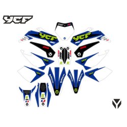 KIT DECO RACING 2022 - LITE/ START/ PILOT/ SP/SM BLEU