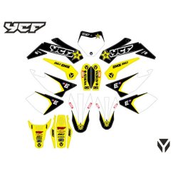 KIT DECO RACING 2022 - LITE/ START/ PILOT/ SP/SM NOIR KD-AFT22-BK
