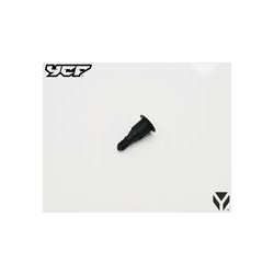 Vis plastique male pour carenage MINI GP Noire