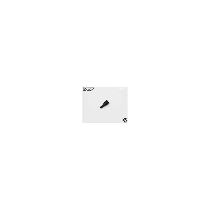 Vis plastique male pour carenage MINI GP Noire