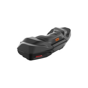 Vue de coté du coffre arrière du quad segway snarler