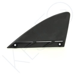 EMBELLISSEUR COUVERCLE LATÉRAL GAUCHE CENTURY NOIR MAT