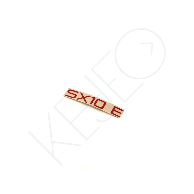 STICKER SX10E ROUGE