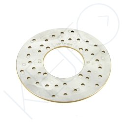 DISQUE DE FREIN ARRIERE 206X89X4