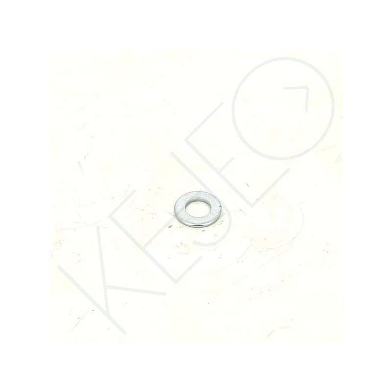 RONDELLE PLATE DIN 125/A M6 Z/BLANC