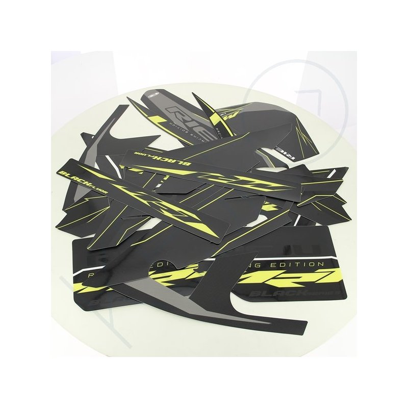 ENSEMBLE DÉCALCOMANIES MRT SM TROPHY BLACK SERIES FLUOR