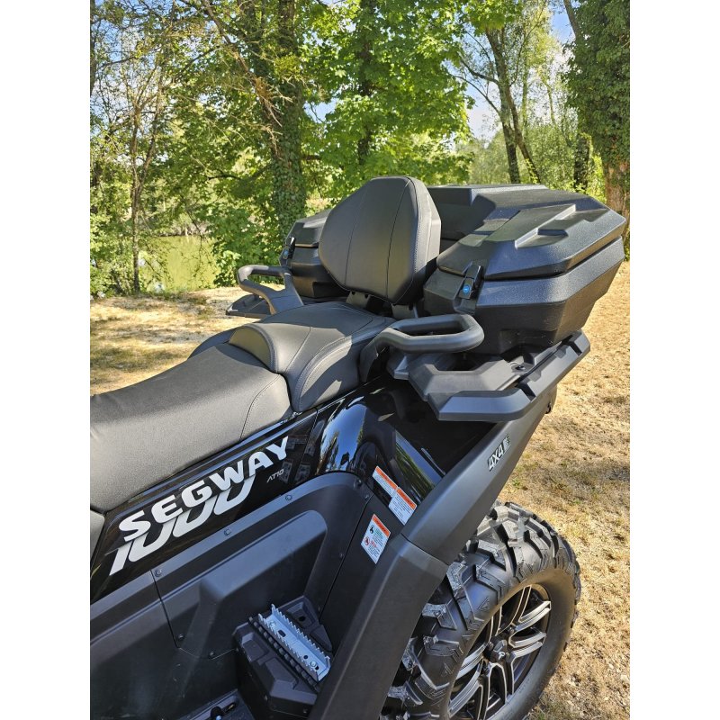 Coffre arrière Segway 110L installation sur quad tout-terrain