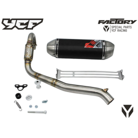 Échappement Scalvini single Alu Inox YCF START