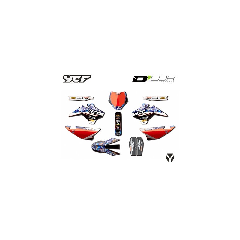 KIT DECO STAR RACING  D'COR