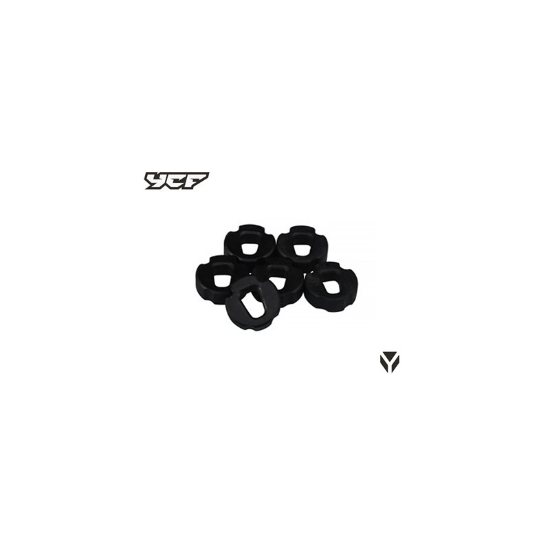 6 CAOUTCHOUCS D EMBRAYAGE RENFORCE
