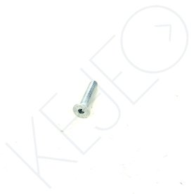 VIS ALLEN DIN 7991 M6X30 CAL.10.9 Z/BLANC