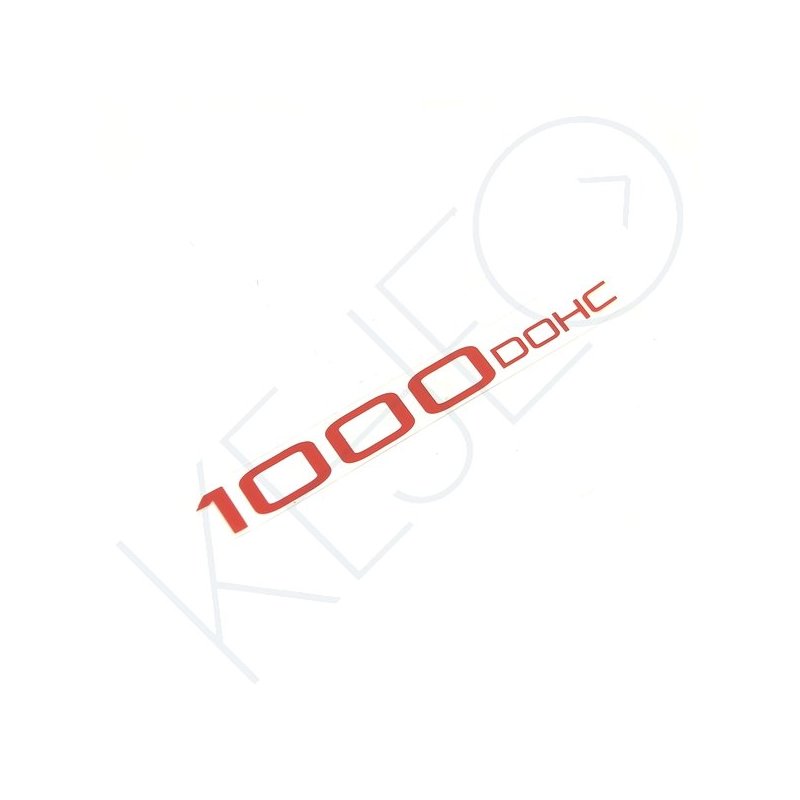 STICKER PORTE DROITE ROUGE
