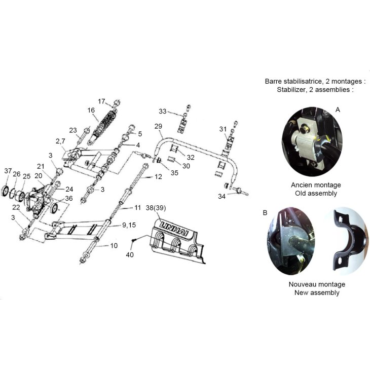 Accroche Objet Cœur 20 Mousquetons En Forme De Cœur - Aluminium