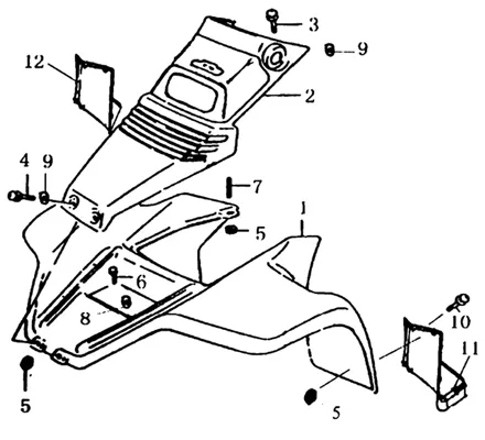 CARROSSERIE AVANT