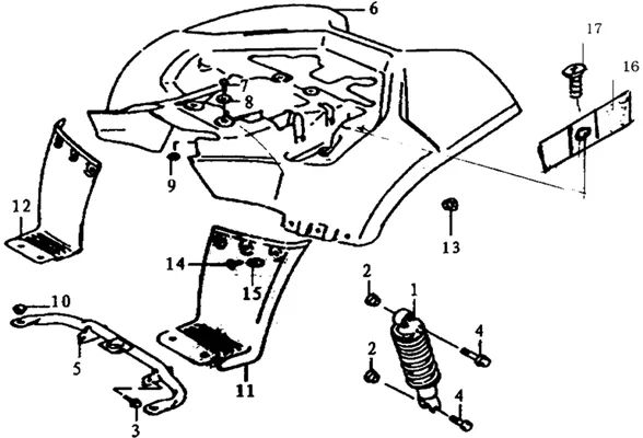 CARROSSERIE ARRIERE