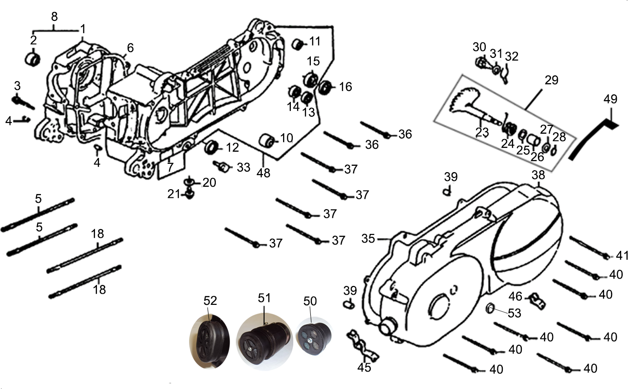 CARTER BAS MOTEUR