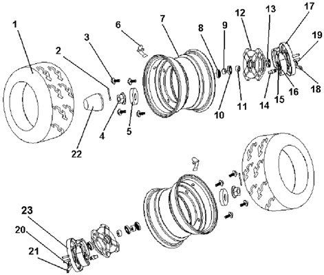 ROUE AVANT