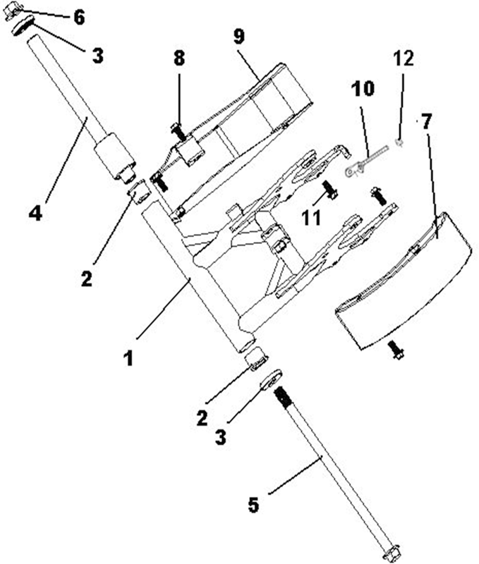 ENSEMBLE BRAS OSCILLANT