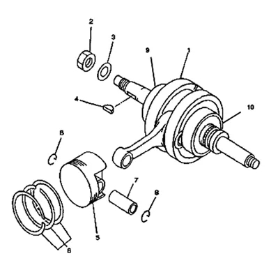 EMBIELLAGE AVEC PISTON