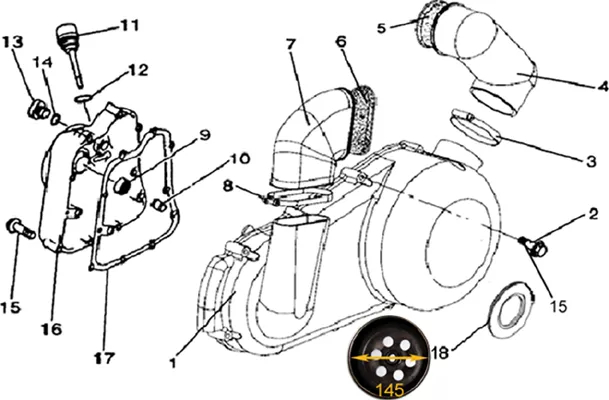 CACHES CARTERS EMBRAYAGE VERSION FLASH BRAKE