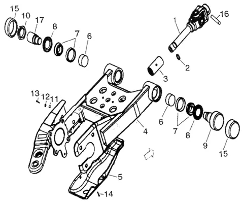 ENSEMBLE BRAS OSCILLANT