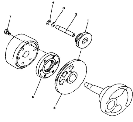 ROUE LIBRE DE DEMARREUR