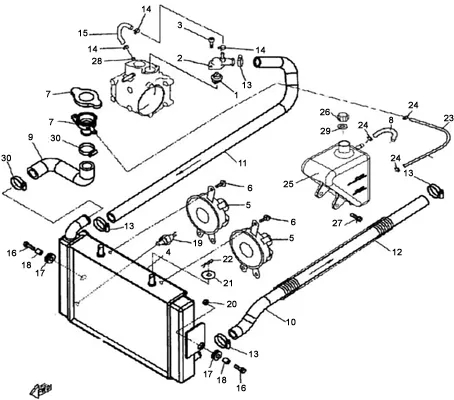 CIRCUIT DE REFROIDISSEMENT