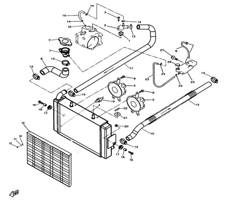 CIRCUIT DE REFROIDISSEMENT